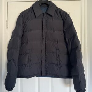 Men’s Lucky Brand XL navy blue puffer coat